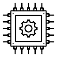 hardware icono estilo vector