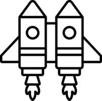 Jetpack Icon Style vector