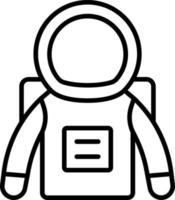 Astronaut Icon Style vector