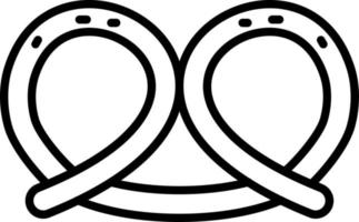 Pretzel Icon Style vector