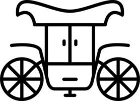 Carriage Icon Style vector