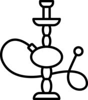 Hookah Icon Style vector