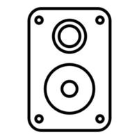 sonido sistema icono estilo vector