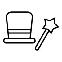 Magic Show Icon Style vector