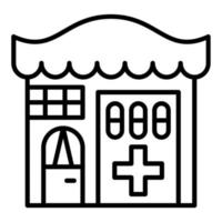 Medical Store Icon Style vector