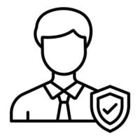 Consumer Protection Icon Style vector