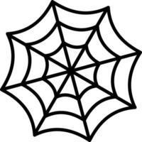 Spiderweb Icon Style vector