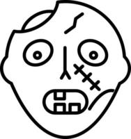 Zombie Icon Style vector