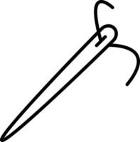 Needle Icon Style vector