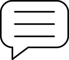 Speech Bubble Icon Style vector