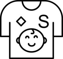 Small Shirt Icon Style vector