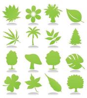 The price list for sale in the form of leaf. A vector illustration