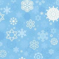 Winter background as a window by snow. vector