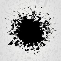 Abstraction on the theme of music vector