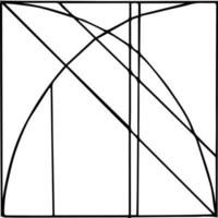 geométrico resumen elementos memphis geométrico resumen estilo. vector negro mínimo formas para moderno cubrir diseño.