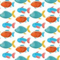 Underwater worldy kid background vector