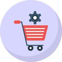 Ecommerce Solutions Vector Icon Design