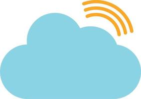 Rss Cloud Vector Icon