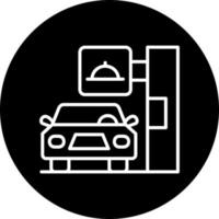 Drive Thru Vector Icon