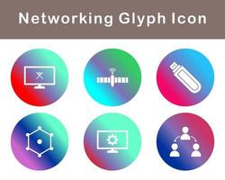 Networking Vector Icon Set