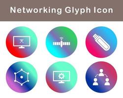 Networking Vector Icon Set