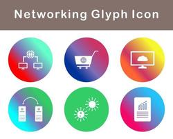 Networking Vector Icon Set