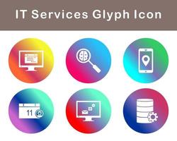 IT Services Vector Icon Set