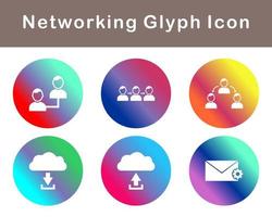 Networking Vector Icon Set