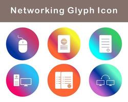 Networking Vector Icon Set