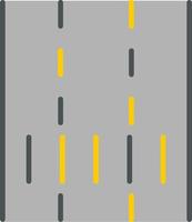 carril vector icono