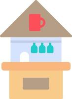 Beach Hut Vector Icon