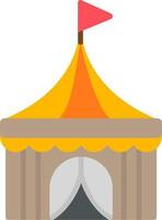 icono de vector de carpa de circo