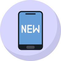 New Phone Vector Icon Design