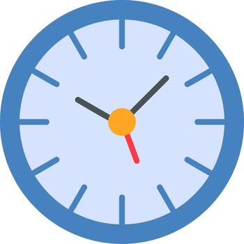 Clock Vector Icon