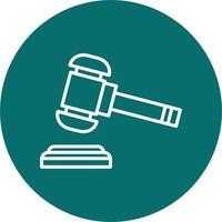 Judge Vector Icon