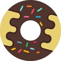 icono de vector de donut