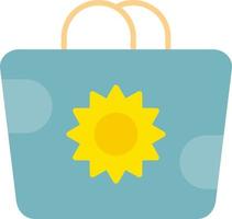 Beach Bag Vector Icon