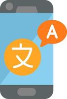 Online Translate Vector Icon