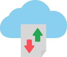 Cloud Storage Vector Icon