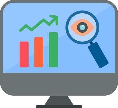 Monitoring Vector Icon