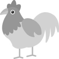 icono de vector de pollo