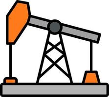 Oil Pump Vector Icon