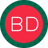 Bangladesh Dial code Vector Icon