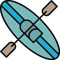 Kayak Vector Icon