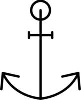 Anchor Vector Icon