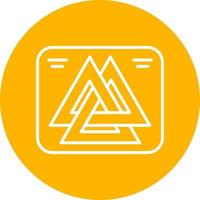 Valknut Vector Icon