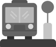 Bus Stop Vector Icon