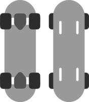 icono de vector de patineta