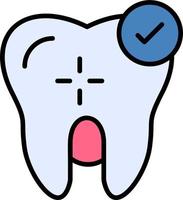 molar vector icono