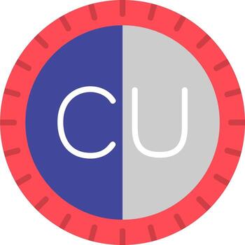 Cuba Dial code Vector Icon